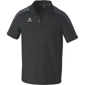 Erima Herren EVO STAR Poloshirt 1112434 XXXXL - Schwarz/Slate Grey - XXXXL