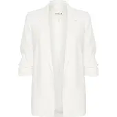 Soaked in luxury Blazer Gerade Passform Whisper White
