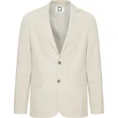 Casual Friday CFBille Herren Blazer Jackenblazer glattes Futter Reverskragen Leinenmix Regular fit