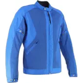 Helstons Stoner Evo Air Mesh Motorrad Textiljacke, blau, XL