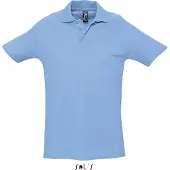 Sol SOLs 11362 | Herren Poloshirt Spring II - Farbe: Sky Blue - Größe: XL
