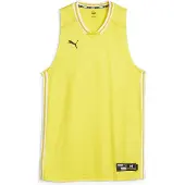 Puma Hoops Team Game ärmelloses T-shirt Gelb XL Mann Gelb XL