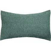 Vivaraise kissen baumwolle stonewashed tana