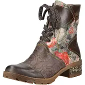 LAURA VITA Stiefelette Stiefelette Kunstleder/Textil