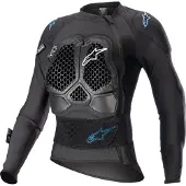Alpinestars Stella Bionic Action V2 Protektorenjacke Schwarz Cyan Größe M