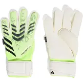 Adidas Predator Match Fingersave Torwarthandschuhe Radiant Blaze Grün || Größe 10,5