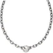 Emporio Armani Silver Stainless Steel Necklace EGS3235040