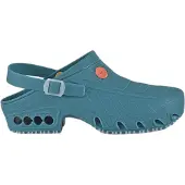 Oxypas Safety Jogger Berufsclog Oxy autoklavierbar OB electricgreen nach EN ISO 20347:2012 OB ESD A SRA E grün Größe 43/44