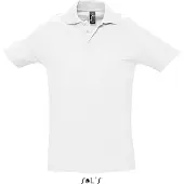 Sol SOLs 11362 | Herren Poloshirt Spring II - Farbe: White - Größe: 5XL