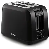 Tefal TT1A18, 2 Scheibe(n), Schwarz, Edelstahl, Niveau, 800 W