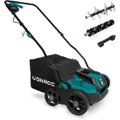 Vonroc Vertikutierer Elektro - Rasenbelüfter 1300W - Einstellbare Schnitttiefe
