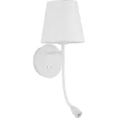 Lyora NIA Wandleuchte E27 2-fach Weiß 3W Warmweiss 19x16x30cm 9182371
