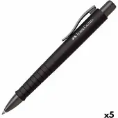 Faber-Castell 241190 Blaue Clip-on Kugelschreiber Extra fett 1 Stück(e)
