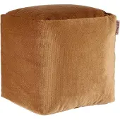 Gift Decor quadratischer Hauch Samt 30x30cm beige