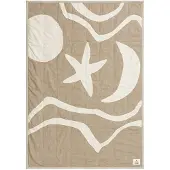 Ferm Living Kove Applique Plaid Tan/Cashmere - , Beige, für Schlafzimmer, Stoff / Textil