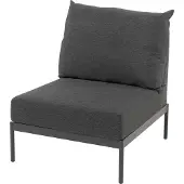 4Seasons Taste Sakura Mittel-Modul Antrazit inkl. 2 Kissen