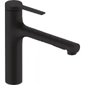 Hansgrohe Einhebel-Küchenmischer Zesis M33 ComfortZone 160, 2 jets mattschwarz