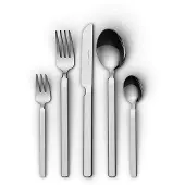 Berghoff Home Besteckset 30-teilig, Essbesteck für 6 Personen, Edelstahl, Stilvolles Design, Spülmaschinengeeignet