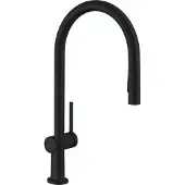 Hansgrohe Talis M54 Einhebel-Küchenmischer 210, EcoSmart, Ausziehbrause, 2jet, Mattschwarz