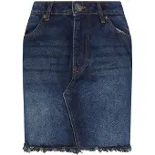 Urban Classics Sommerrock "Ladies Heavy Mini Denim Skirt" 1 Stk.