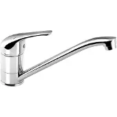 Bruckner HOFFER Küchenarmatur mit, 221mm, schwenkbarer Einlauf, Chrom