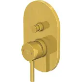 Steinberg Serie 100 Wannen-/Brausearmatur, Unterputz-Einhebelmischer, 2 Verbraucher, 10021033BG