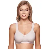 Susa Bügelloser BH "Capri" vorgeformte Cups, Mikrofaser, Komfort-Träger, bequem