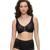 Triumph Nicht geformter BH Wild Rose Sensation | Grösse: 75F | Farbe: Schwarz