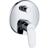 Hansgrohe Wannenmischer Unterputz Focus E 2 Fertigset chrom mit Sicherungkombination