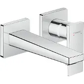 Hansgrohe Metropol Einhebel-Waschtischmischer Unterputz mit Hebelgriff und Auslauf 16,5 cm für Wandmontage