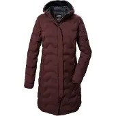 Killtec Steppmantel "KOW 9 WMN QLTD PRK" Wasser- und windabweisender Damen Parka mit verstellbarer Kapuze