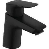 Hansgrohe Einhebel-Waschtischmischer 70 LOGIS DN 15 m PO Ablaufgarnitur mattschwarz