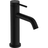 Hansgrohe Tecturis S Einhebel-Waschtischmischer 110 CoolStart EcoSmart+ mit Zugstangen-Ablaufgarnitur, Mattschwarz
