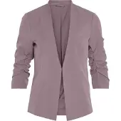 Vila Kurzblazer "VIHER NEW 3/4 BLAZER -NOOS" Materialmix, regular fit