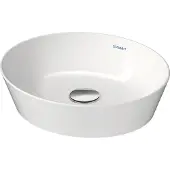 Duravit DU Aufsatzbecken Cape Cod 400mm Weiß o.Überlauf, o.Hahnlochbank