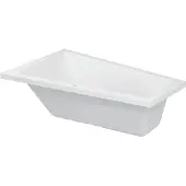 Duravit Badewanne Paiova 170x100x46cm, EB-Version, 1 RS li, weiß