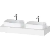 Duravit Konsole Qatego 140x55x17cm, w m, 2 A., Beck. beids.