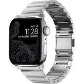 Nomad Stainless Steel Band -terÃ¤sranneke, Apple Watch 41 / 40 /, hopea