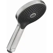 Duravit Handbrause 120 3 jet Click! MinusFlow ES gebürstet edelstahl gebürstet