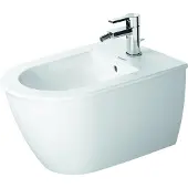 Duravit Wand-Bidet DARLING NEW m ÜL HLB 370x540mm 1 HL we WG