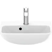 Duravit Handwaschbecken ME by Starck m ÜL m HLB 450x320mm 1 Hahnloch weiß weiß