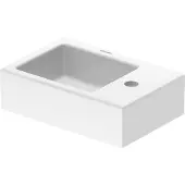 Duravit Möbel-Handwaschbecken Vero Air 38x25cm, HL re, o. ÜL, m HLB, weiß