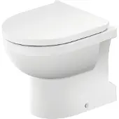 Duravit Stand-WC DURASTYLE BASIC RIMLESS tief, 365x560mm, Abgang senkrecht weiss