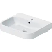 Duravit Möbelwaschtisch Happy D.2 60x50,5cm, we, geschli., m HL, ÜL, HLB