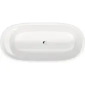 Duravit Oval-Badewanne Cape Cod 185,5x88,5x48,5cm, freist., 2 RS, weiß