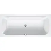 Duravit Einbauwanne QATEGO 1800x800mm, mit 2 Rückenschrägen weiß weiß