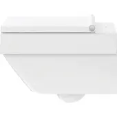 Duravit Wand-WC AIR RIMLESS VERO tief, 370 x 570 mm weiß WonderGliss