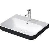 Duravit Aufsatzwaschtisch Happy D.2 Plus 60x46cm, gs, m HL, Ü, HLB, w/ant m WG