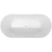 Duravit DuraSenja Badewanne, weiß, freistehend, 700583000000000