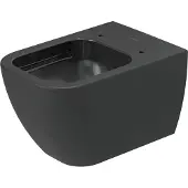 Duravit Wand-WC 540mm Happy D.2, Anthraz Anthrazit Matt, TS, rimless